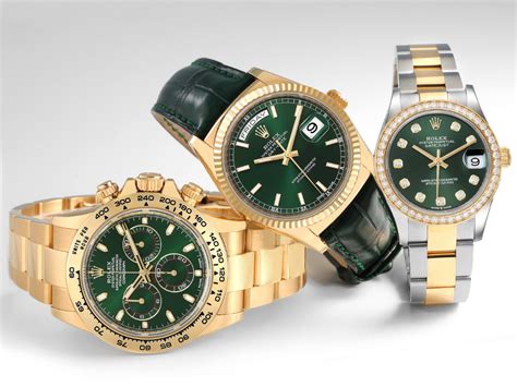 rolex green di|rolex green color.